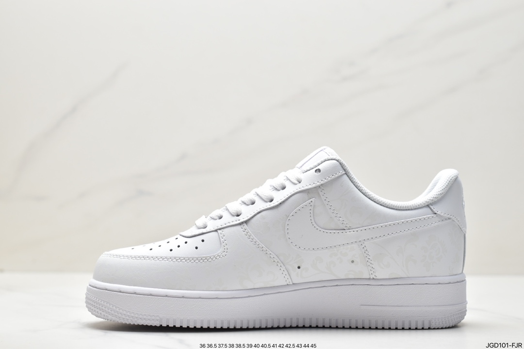 Nike Air Force 1 Low Pure White Blue and White Porcelain DD8959-100