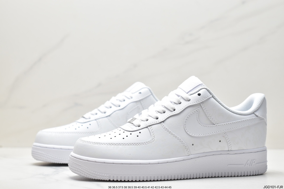 Nike Air Force 1 Low Pure White Blue and White Porcelain DD8959-100