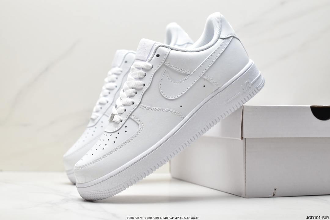 Nike Air Force 1 Low Pure White Blue and White Porcelain DD8959-100