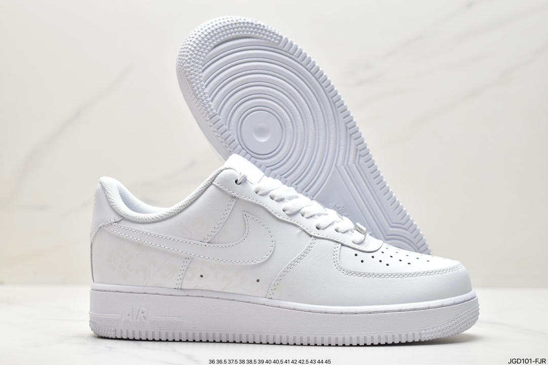 Nike Air Force 1 Low Pure White Blue and White Porcelain DD8959-100