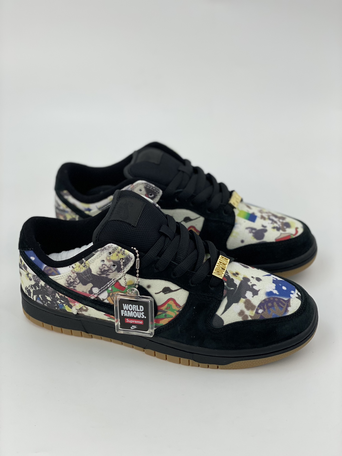 Supreme x Nike SB Dunk Low ”Rammellzee” Joint Black FD8778-001