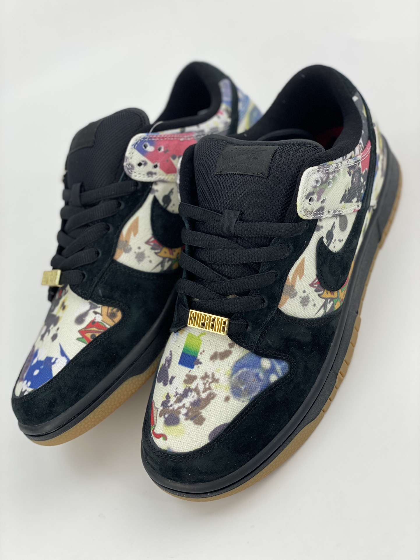 Supreme x Nike SB Dunk Low ”Rammellzee” Joint Black FD8778-001