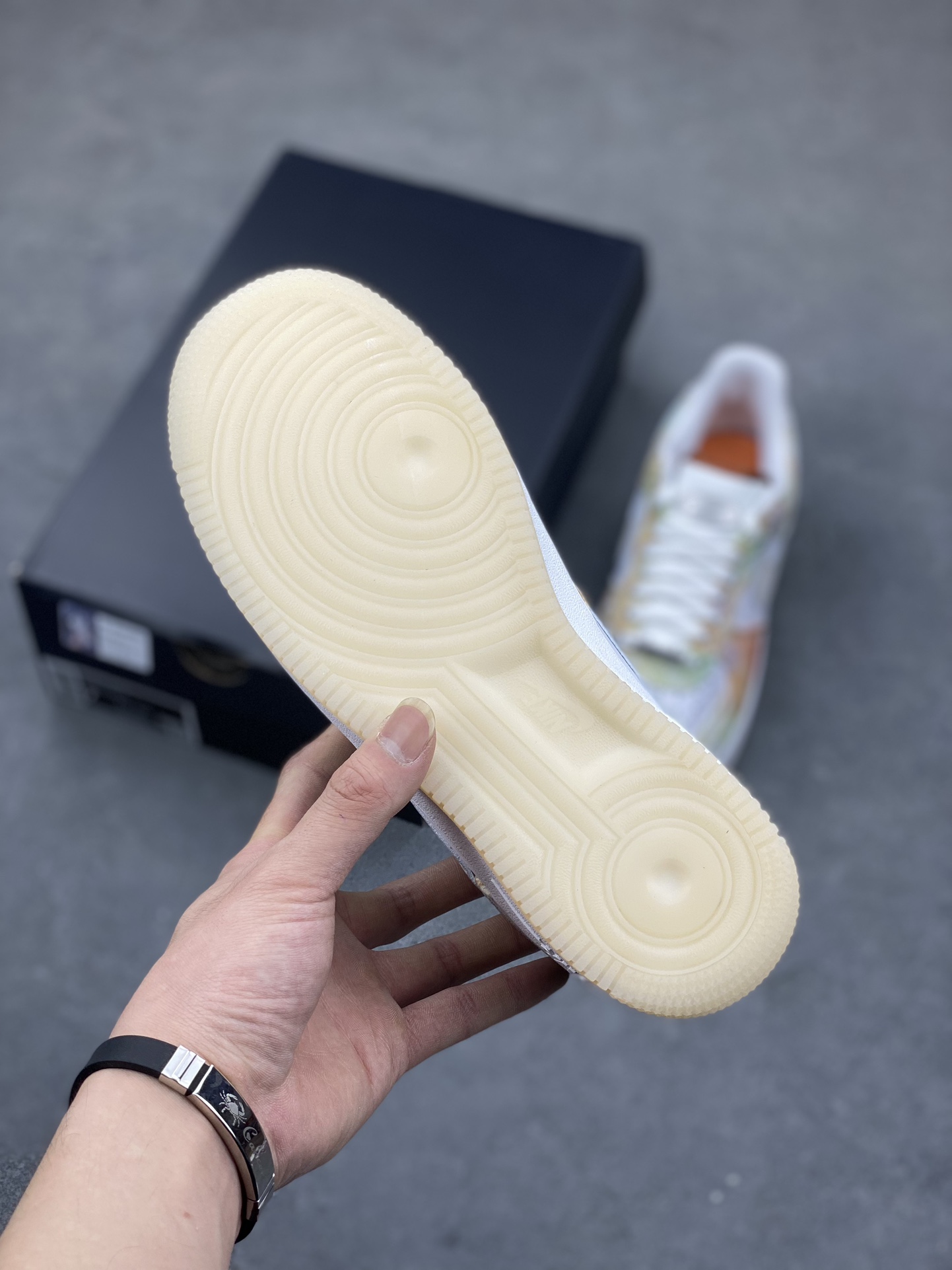 Nike Air Force 1 Low White Tie-Dye Sneakers - FJ7739 101DB 7 i1684433081 5237 5
