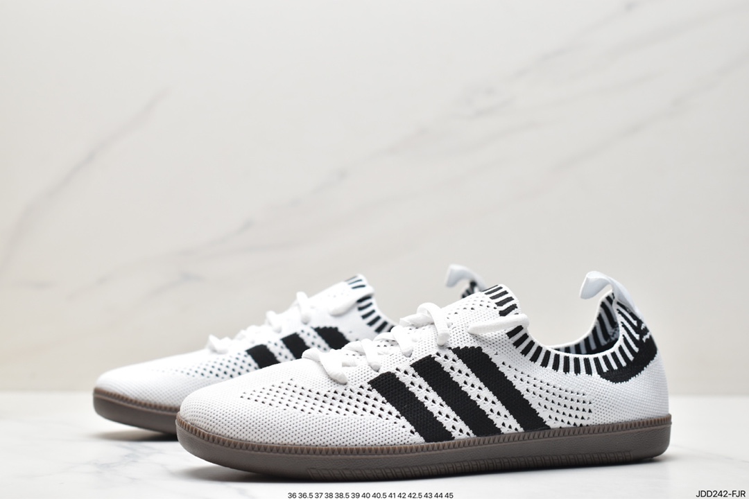 The Adidas Originals Samba Vegan shoe is a timeless training icon CQ2218