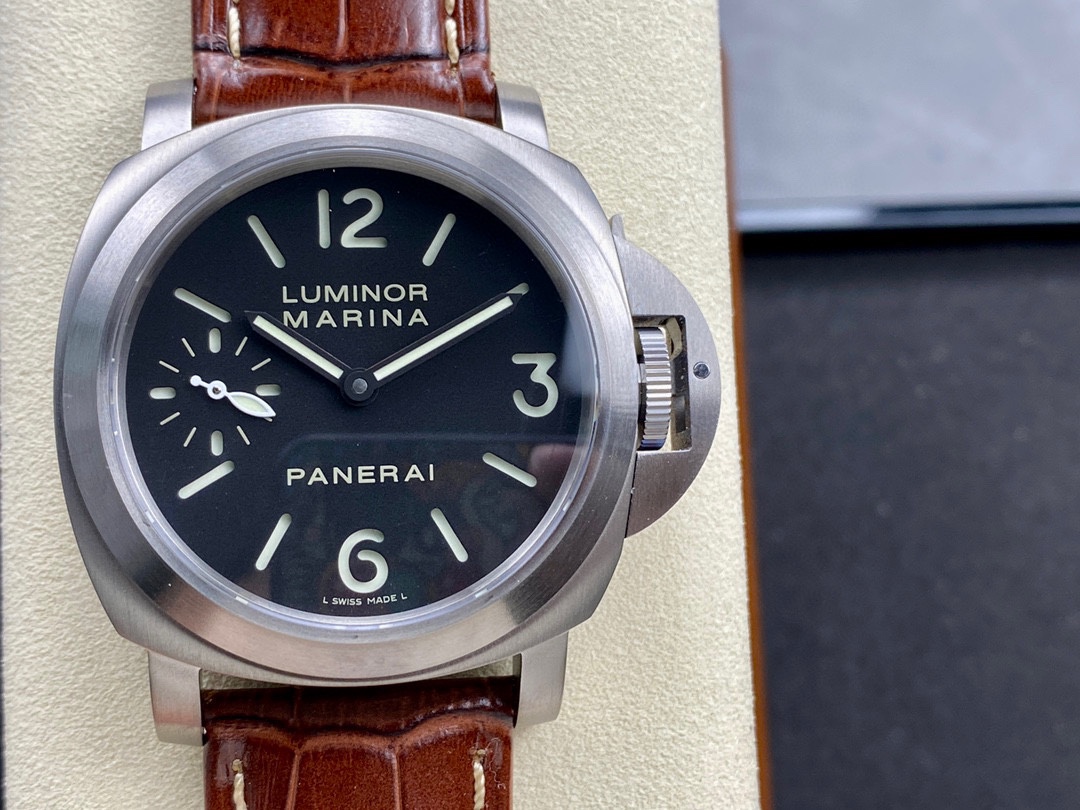 파네라이 루미노르 PAM177 44mm 티타늄 블랙 다이얼 수동 레플리카 43767