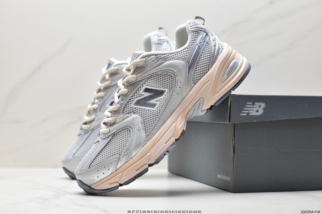 180 New Balance MR530系列复古老爹风网布跑步休闲运动鞋 MR530VS