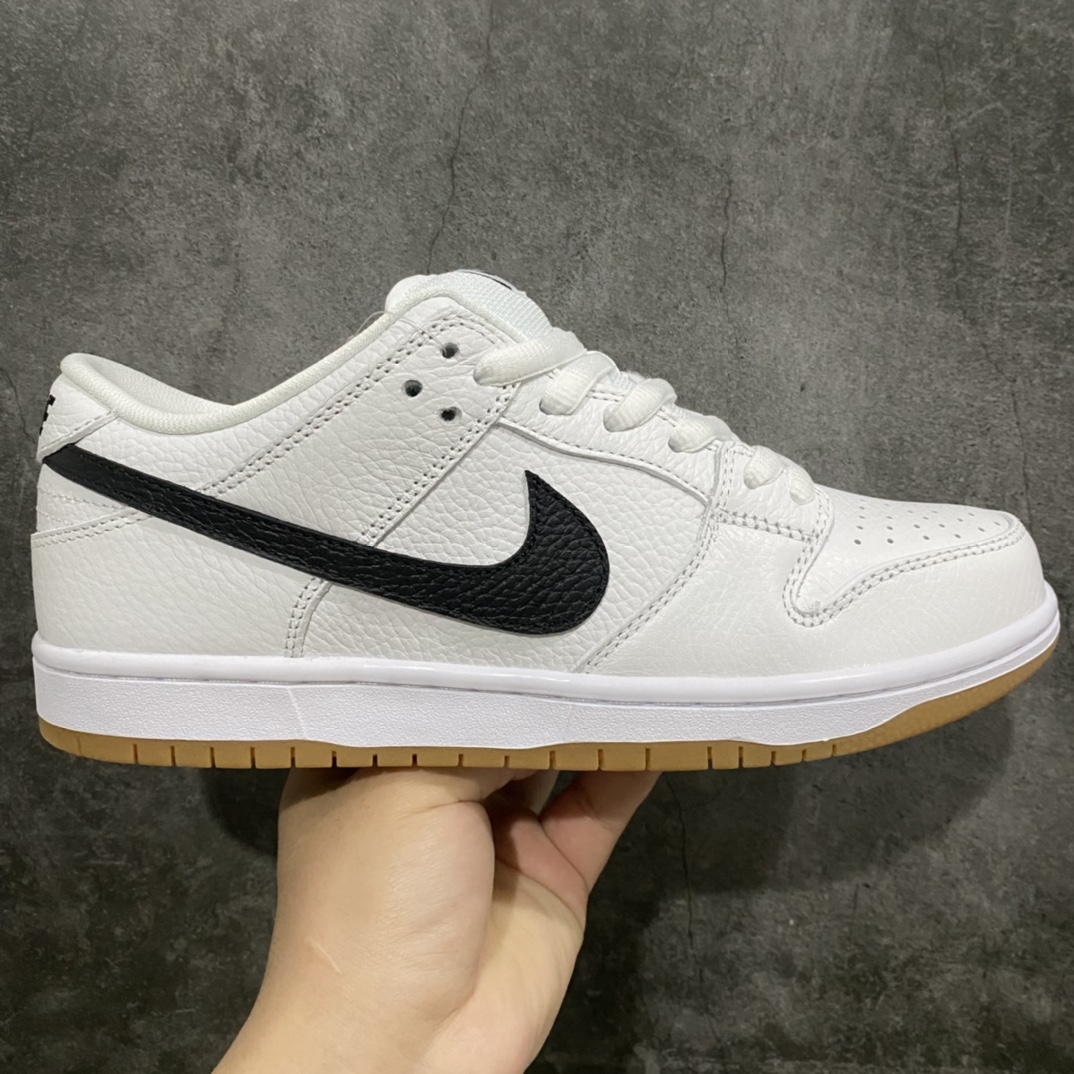 [Pure original Z version] Dunk SB white and black raw rubber CD2563-100