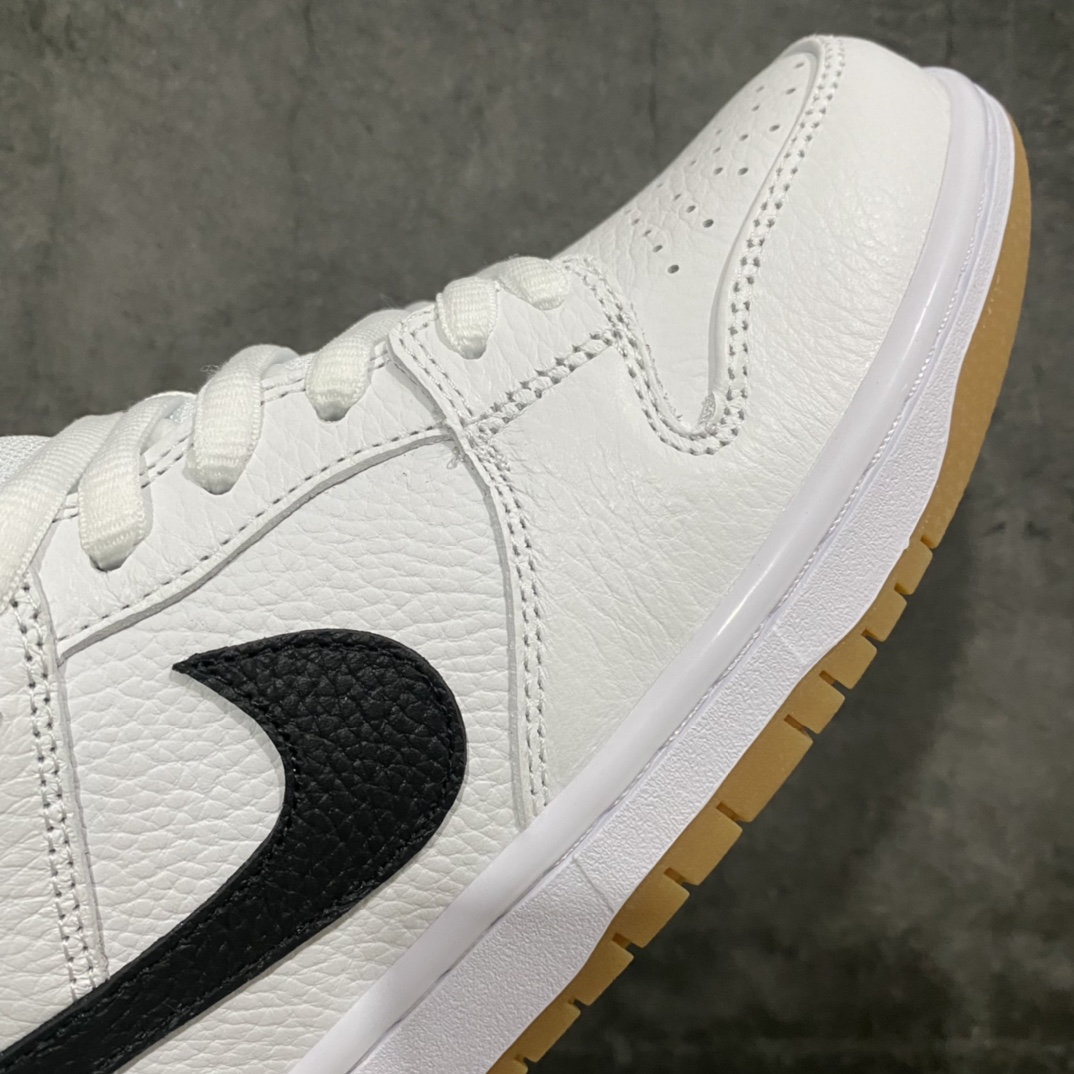 [Pure original Z version] Dunk SB white and black raw rubber CD2563-100