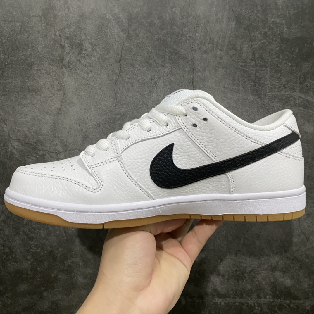 [Pure original Z version] Dunk SB white and black raw rubber CD2563-100