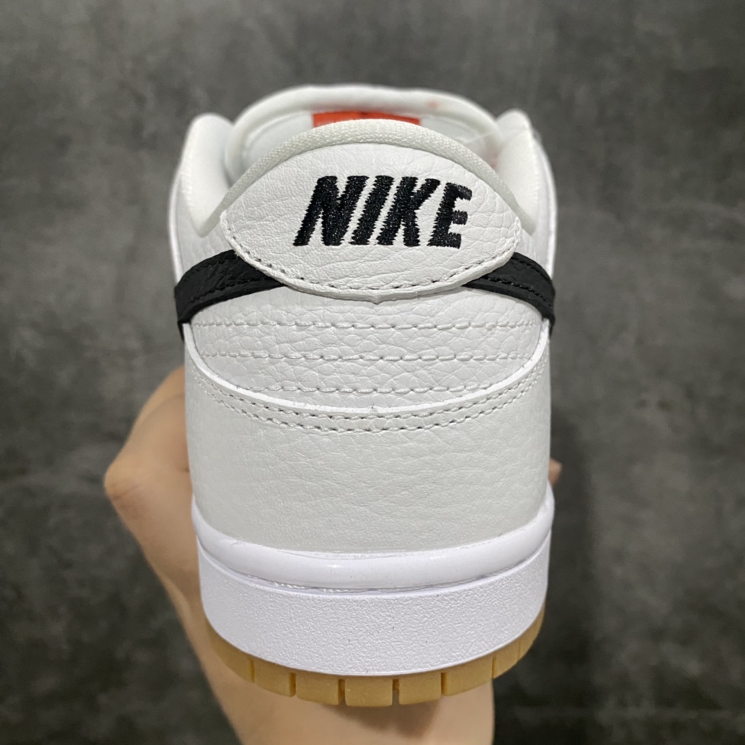 [Pure original Z version] Dunk SB white and black raw rubber CD2563-100