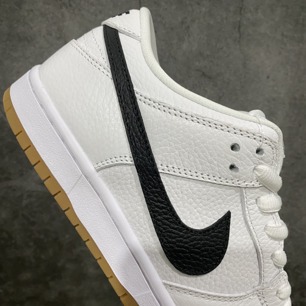 [Pure original Z version] Dunk SB white and black raw rubber CD2563-100