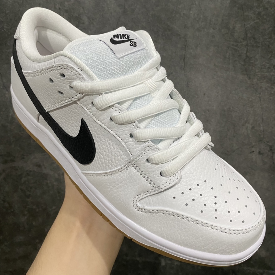 [Pure original Z version] Dunk SB white and black raw rubber CD2563-100