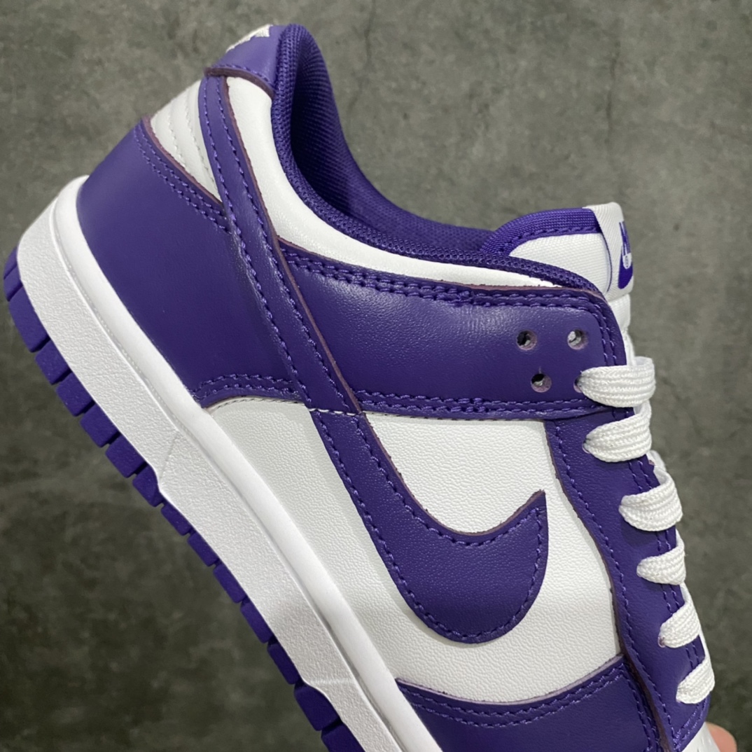 [LW version] Dunk Low White Purple Evil Purple