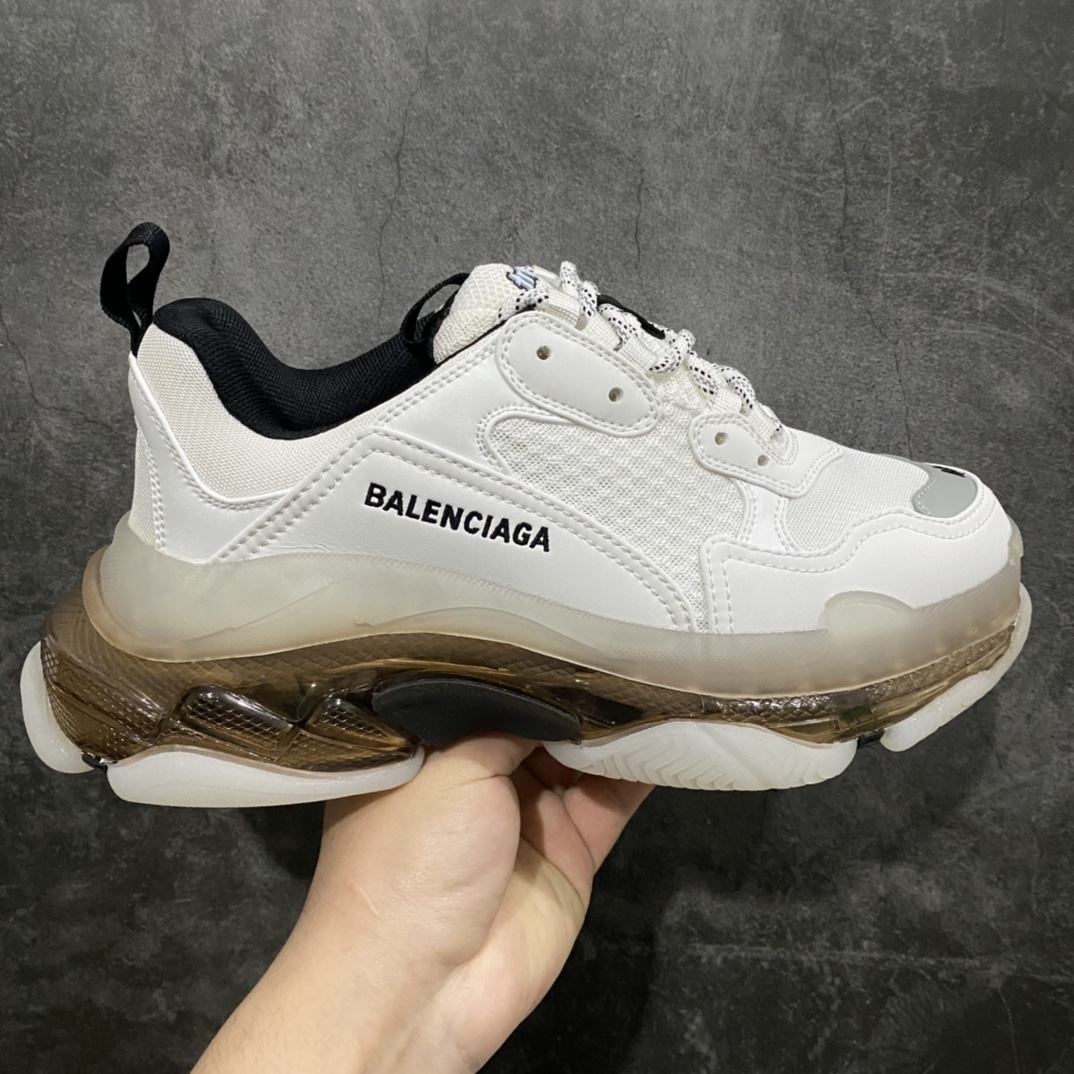 [CEO Edition] Paris Air Cushion Daddy Shoes Beige New Color Balenciaga Tripe-S Paris Air Cushion Daddy Shoes 541624