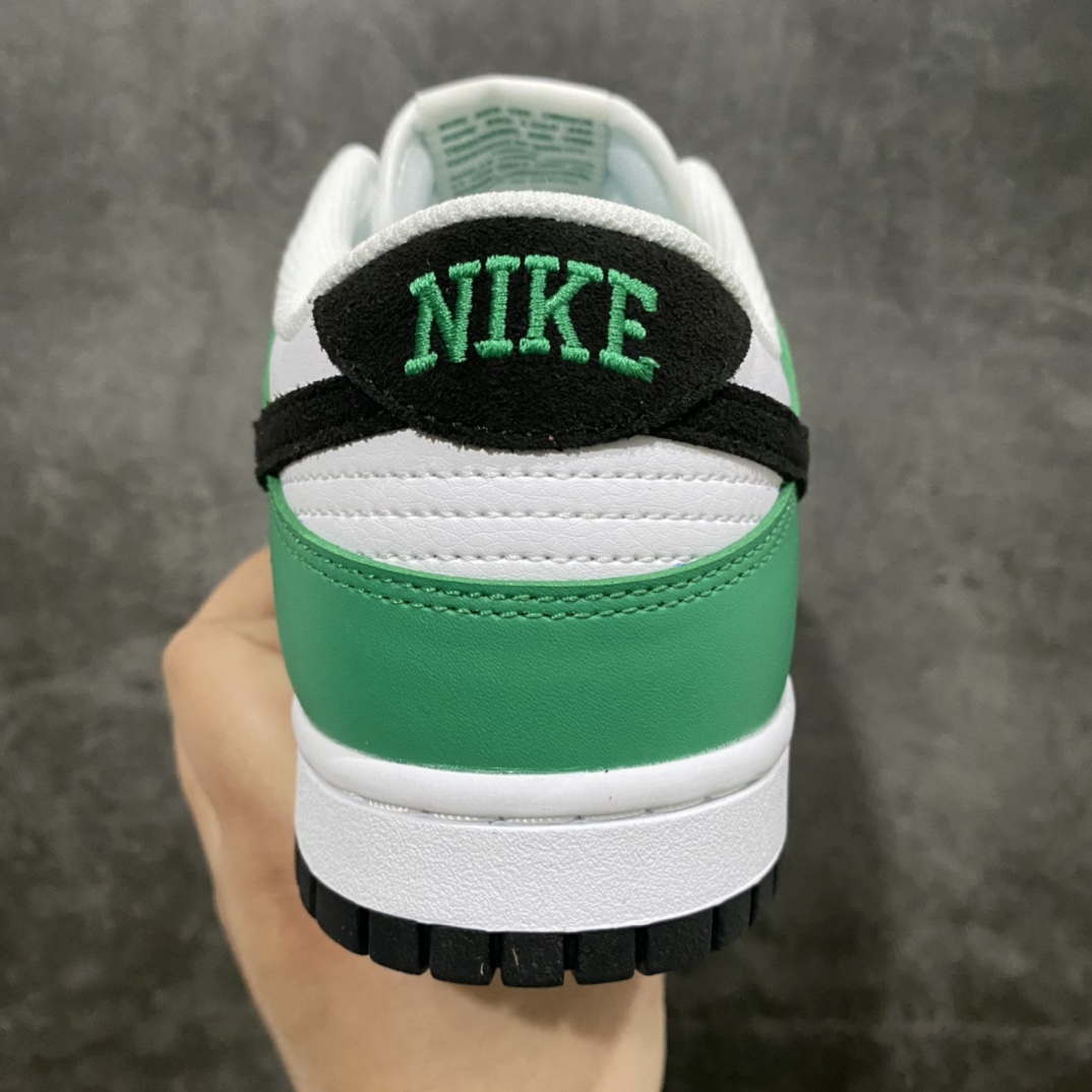 [Top Pure Original] NK Dunk Low ”Celtics” SB low-top white, black and green FN3612-300