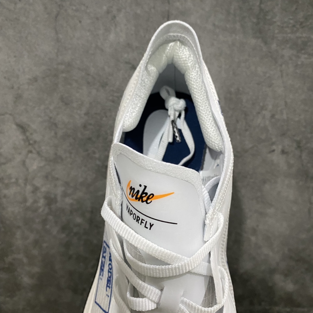 [Pure original] NK ZoomX Vaporfly Next% Marathon Generation Cicada Wing Running Shoes White and Blue Graffiti CU4844-100