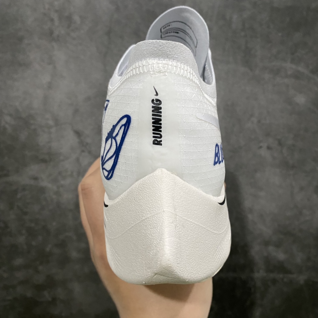 [Pure original] NK ZoomX Vaporfly Next% Marathon Generation Cicada Wing Running Shoes White and Blue Graffiti CU4844-100