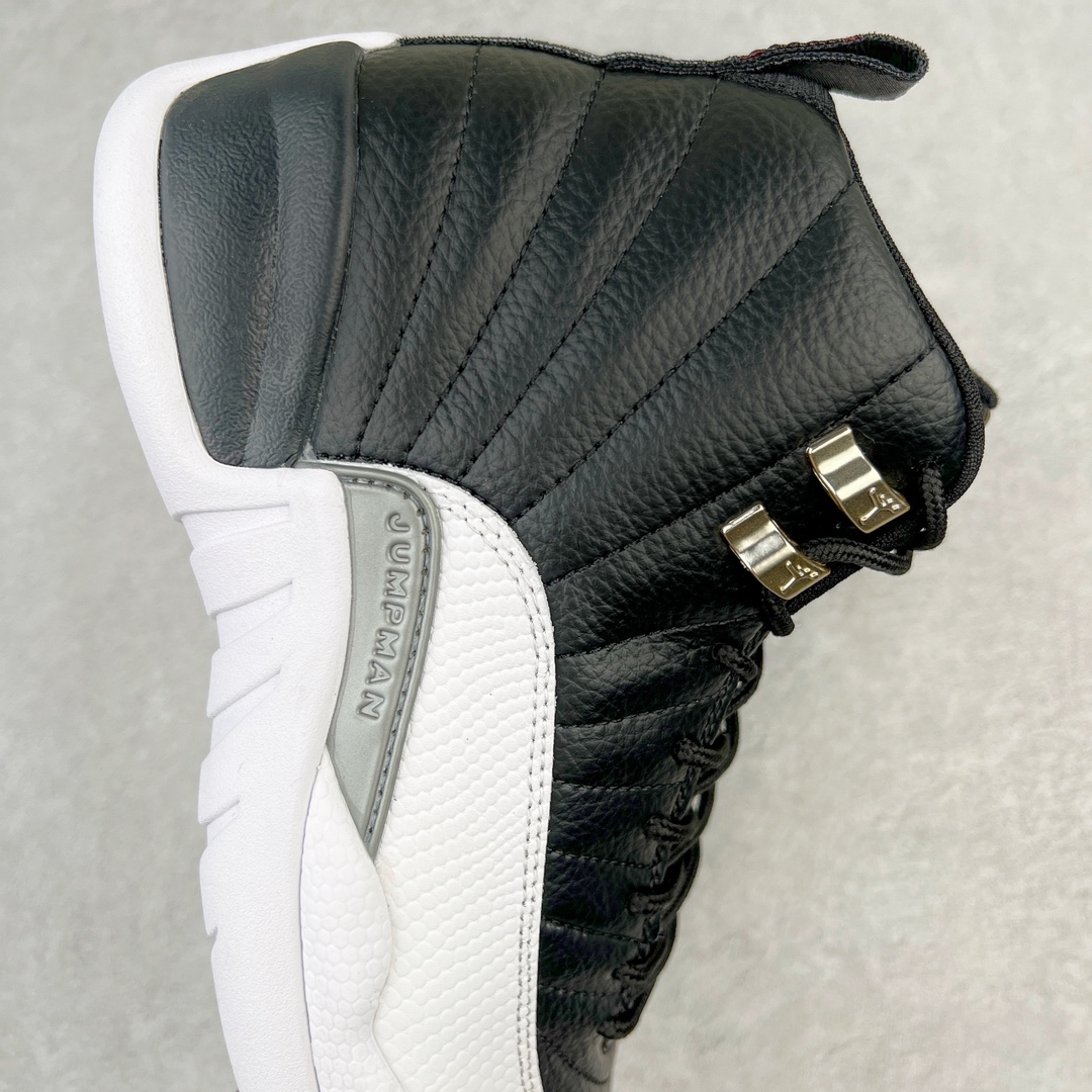 图片[6]-零售💰320 ＃JH外贸版 Air Jordan AJ12 Retro \”Playoffs\” 季后赛黑白 货号：CT8013-006 原楦原纸板开发 原汁原味12代鞋型 进口头层皮料 用料绝不含糊 原盒原配 平台外单特供 极限压缩成本 最直接的单价 独家供应开发至49码 SIZE：40 40.5 41 42 42.5 43 44 44.5 45 45.5 46 47.5 48 49 编码：Xby3936020-运动鞋