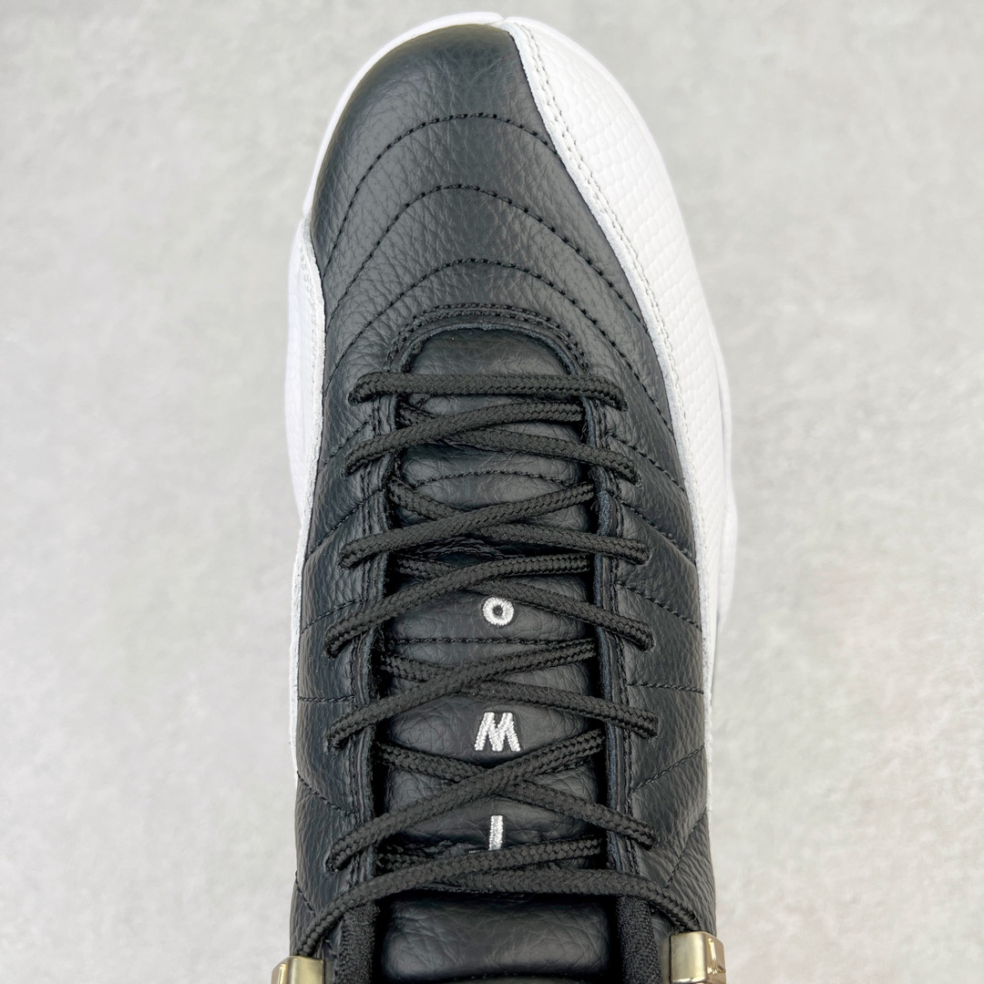 图片[4]-零售💰320 ＃JH外贸版 Air Jordan AJ12 Retro \”Playoffs\” 季后赛黑白 货号：CT8013-006 原楦原纸板开发 原汁原味12代鞋型 进口头层皮料 用料绝不含糊 原盒原配 平台外单特供 极限压缩成本 最直接的单价 独家供应开发至49码 SIZE：40 40.5 41 42 42.5 43 44 44.5 45 45.5 46 47.5 48 49 编码：Xby3936020-运动鞋