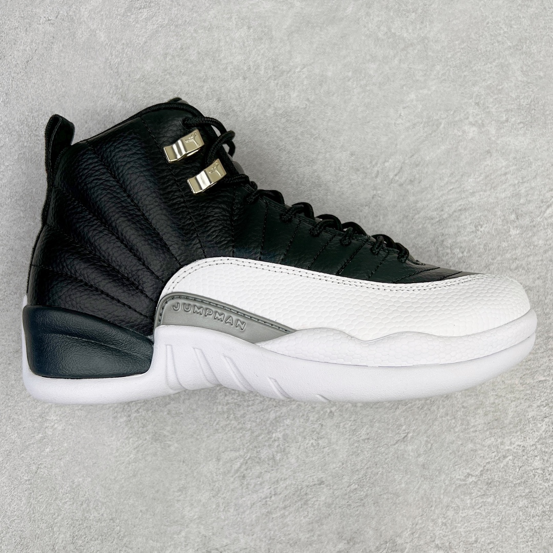 零售💰320 ＃JH外贸版 Air Jordan AJ12 Retro \”Playoffs\” 季后赛黑白 货号：CT8013-006 原楦原纸板开发 原汁原味12代鞋型 进口头层皮料 用料绝不含糊 原盒原配 平台外单特供 极限压缩成本 最直接的单价 独家供应开发至49码 SIZE：40 40.5 41 42 42.5 43 44 44.5 45 45.5 46 47.5 48 49 编码：Xby3936020-运动鞋