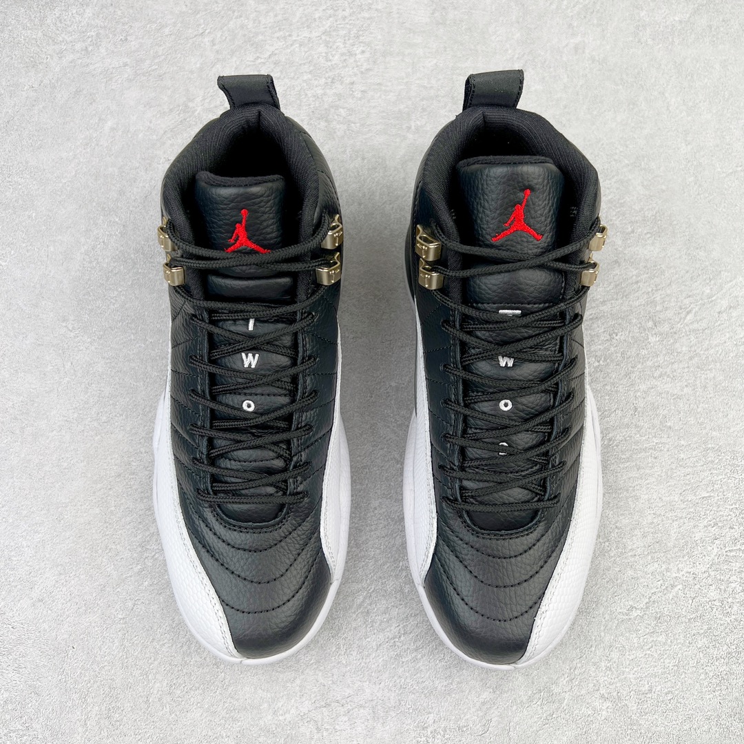 图片[2]-零售💰320 ＃JH外贸版 Air Jordan AJ12 Retro \”Playoffs\” 季后赛黑白 货号：CT8013-006 原楦原纸板开发 原汁原味12代鞋型 进口头层皮料 用料绝不含糊 原盒原配 平台外单特供 极限压缩成本 最直接的单价 独家供应开发至49码 SIZE：40 40.5 41 42 42.5 43 44 44.5 45 45.5 46 47.5 48 49 编码：Xby3936020-运动鞋