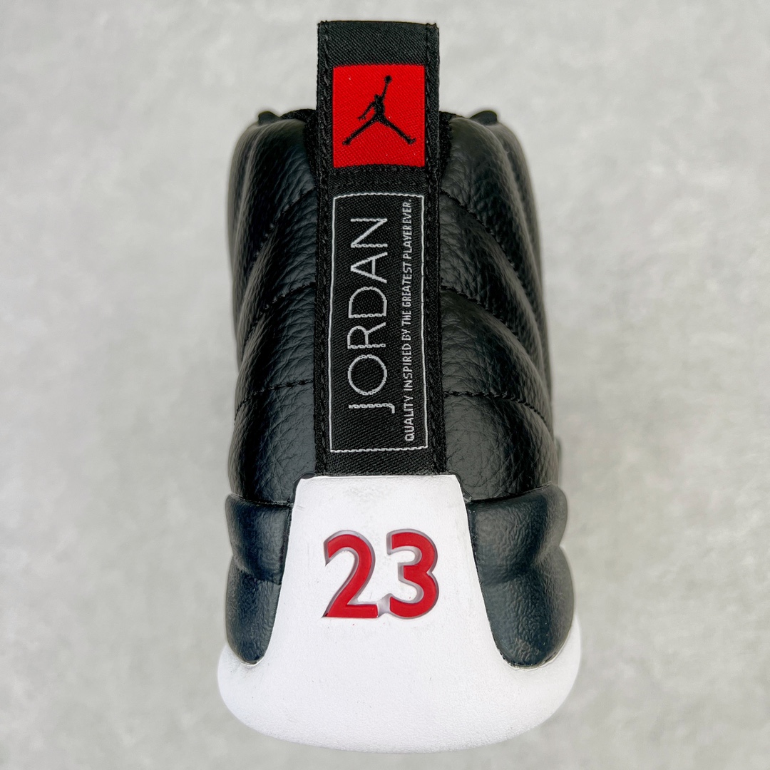 图片[8]-零售💰320 ＃JH外贸版 Air Jordan AJ12 Retro \”Playoffs\” 季后赛黑白 货号：CT8013-006 原楦原纸板开发 原汁原味12代鞋型 进口头层皮料 用料绝不含糊 原盒原配 平台外单特供 极限压缩成本 最直接的单价 独家供应开发至49码 SIZE：40 40.5 41 42 42.5 43 44 44.5 45 45.5 46 47.5 48 49 编码：Xby3936020-运动鞋