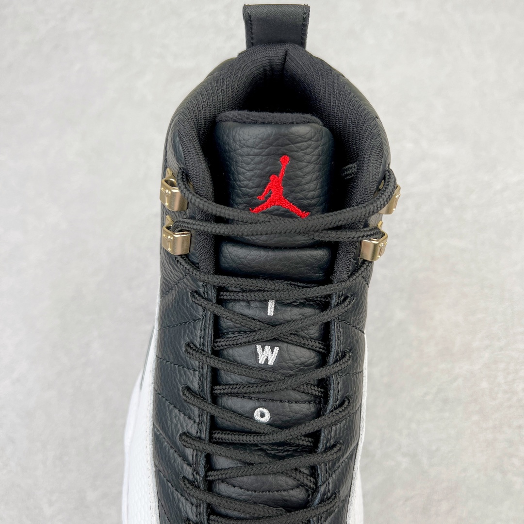 图片[5]-零售💰320 ＃JH外贸版 Air Jordan AJ12 Retro \”Playoffs\” 季后赛黑白 货号：CT8013-006 原楦原纸板开发 原汁原味12代鞋型 进口头层皮料 用料绝不含糊 原盒原配 平台外单特供 极限压缩成本 最直接的单价 独家供应开发至49码 SIZE：40 40.5 41 42 42.5 43 44 44.5 45 45.5 46 47.5 48 49 编码：Xby3936020-运动鞋