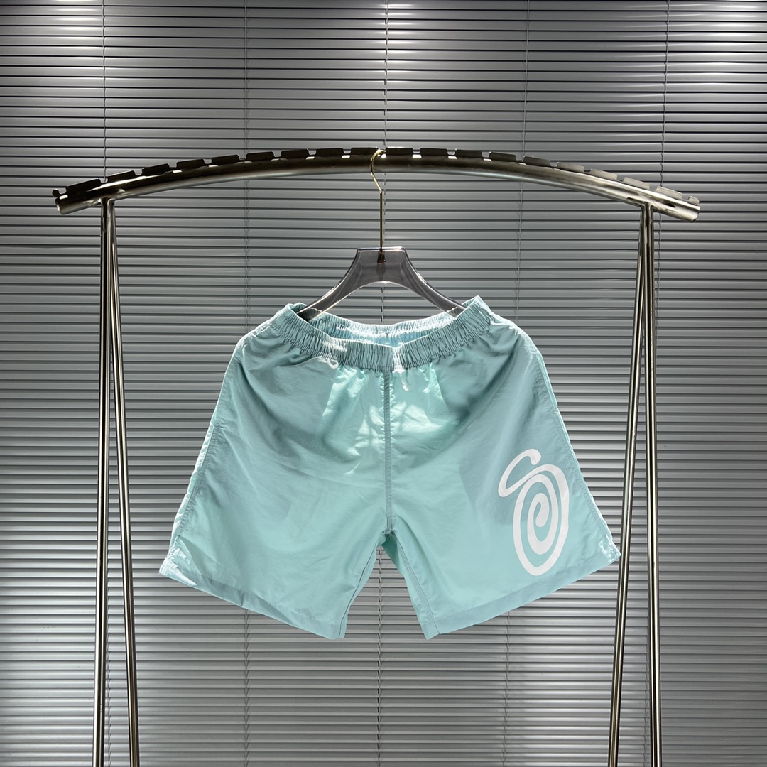 Stussy SS23 Vortex Turbo Couple Shorts Wallchart: Customized American Elastic Sports Shorts - 图片 4