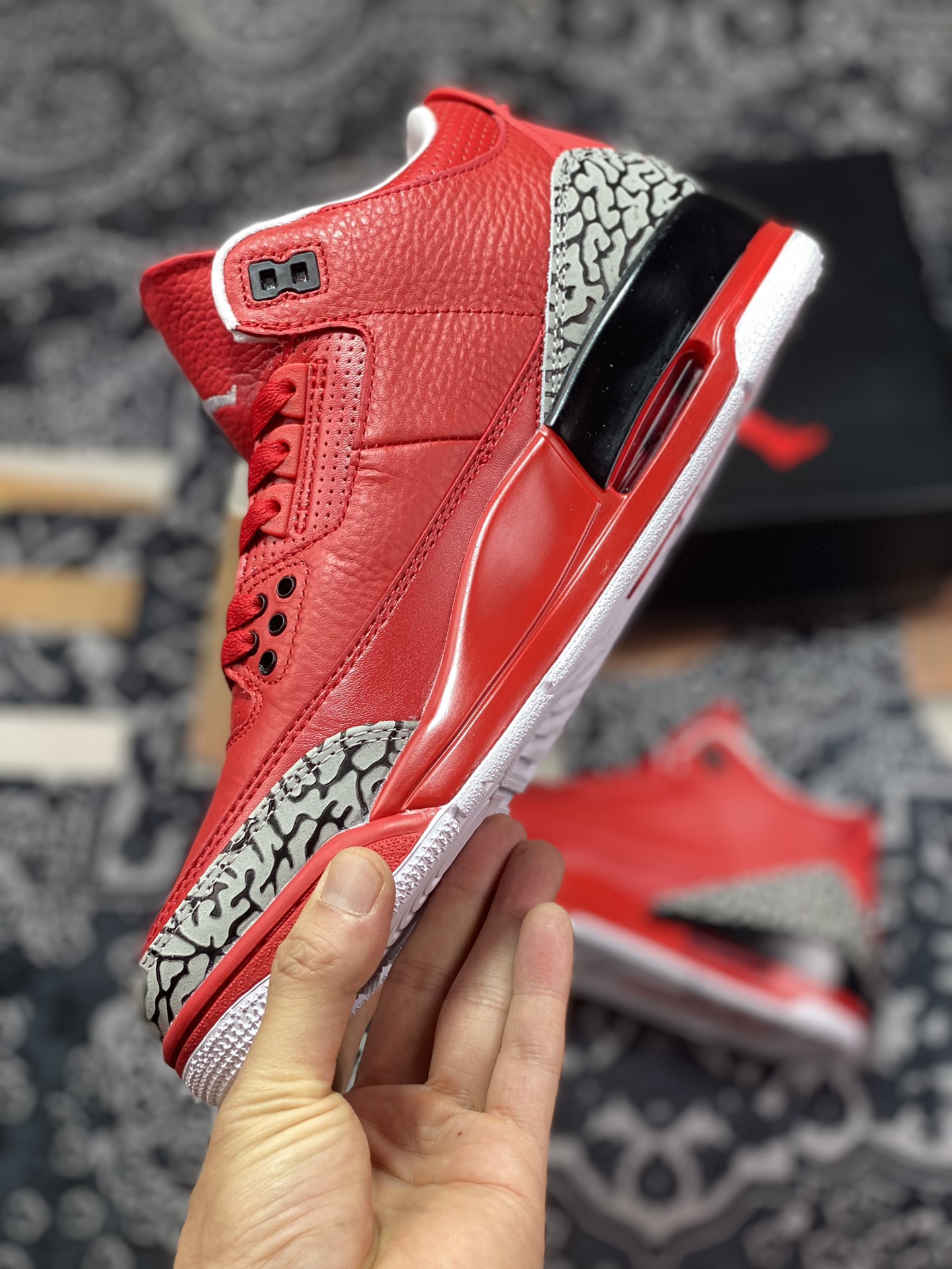 Preferred Jordan Air Jordan 3 retro dj khaled grateful mid-top retro basketball shoes AJ3-770438