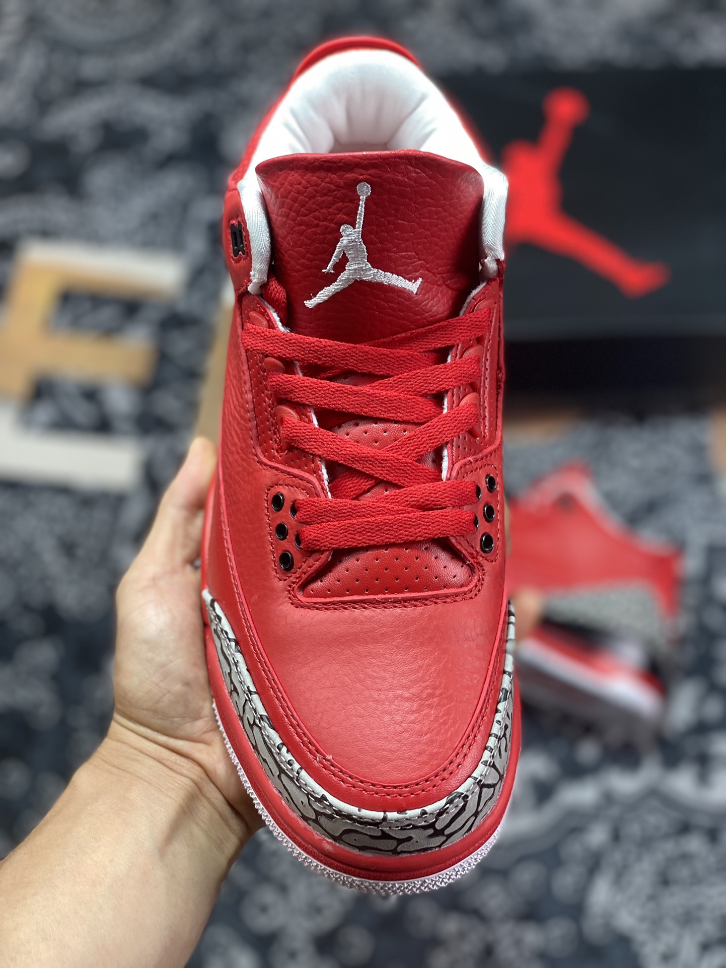 Preferred Jordan Air Jordan 3 retro dj khaled grateful mid-top retro basketball shoes AJ3-770438