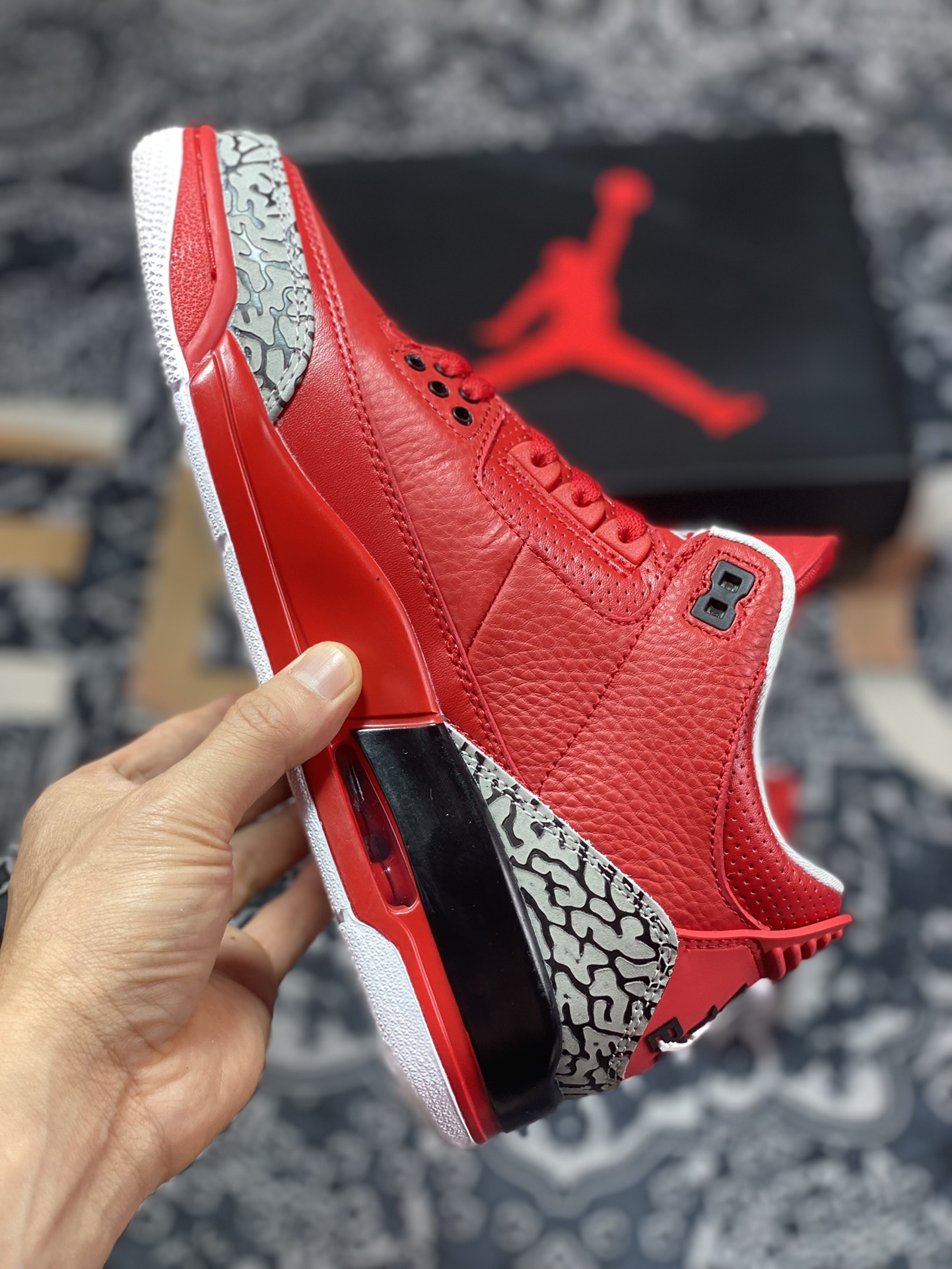 Preferred Jordan Air Jordan 3 retro dj khaled grateful mid-top retro basketball shoes AJ3-770438