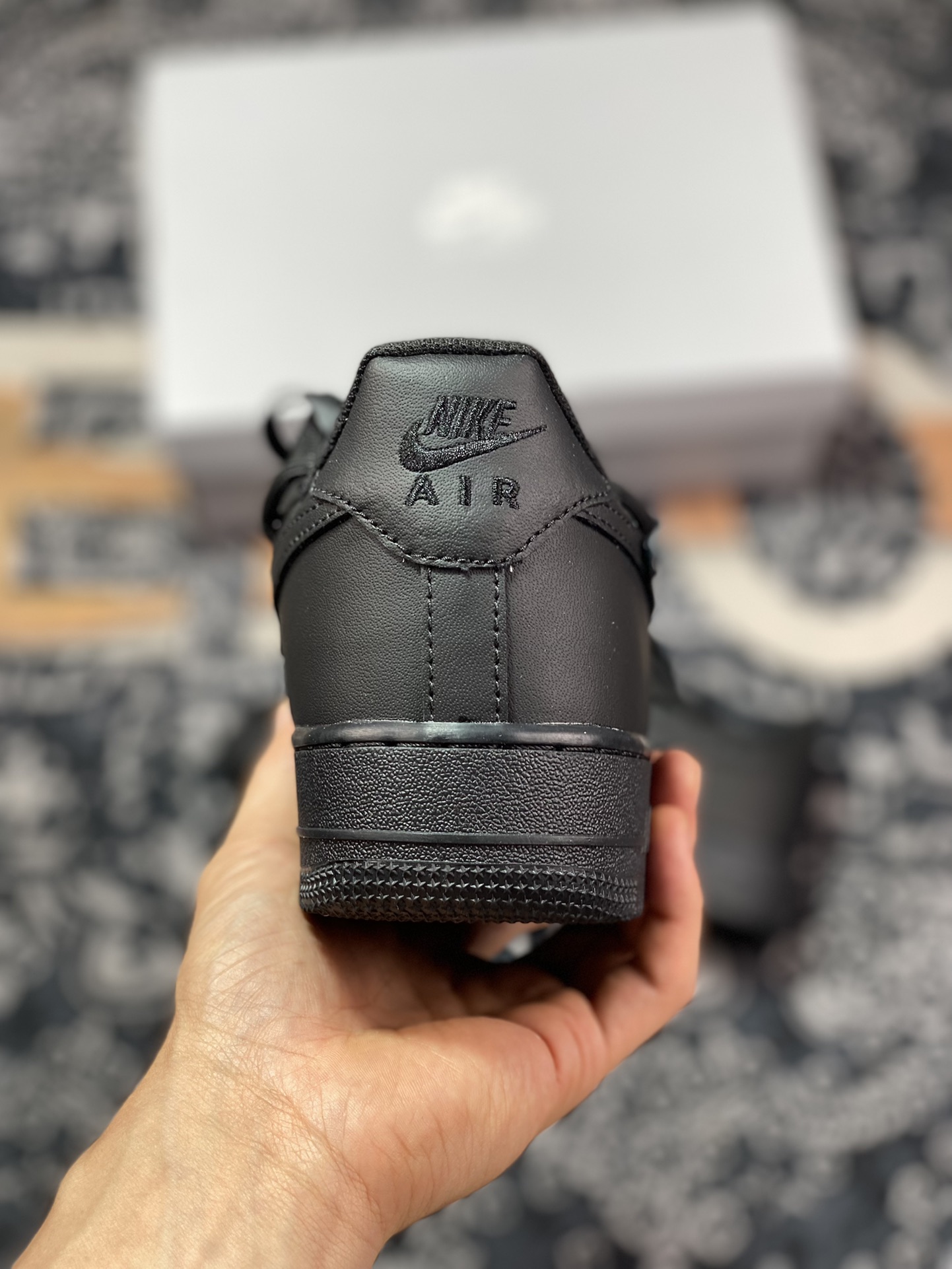 Air Force 1'07 Low Retro SP Air Force One series low-top sneakers ”All Black Warrior Hook and Rope” DD8959-0011724-001