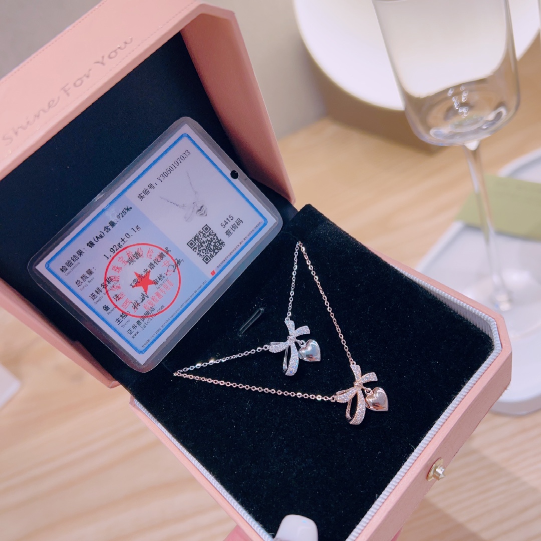 Hypoallergenic Silver Necklace Intellectual Graduation Gold