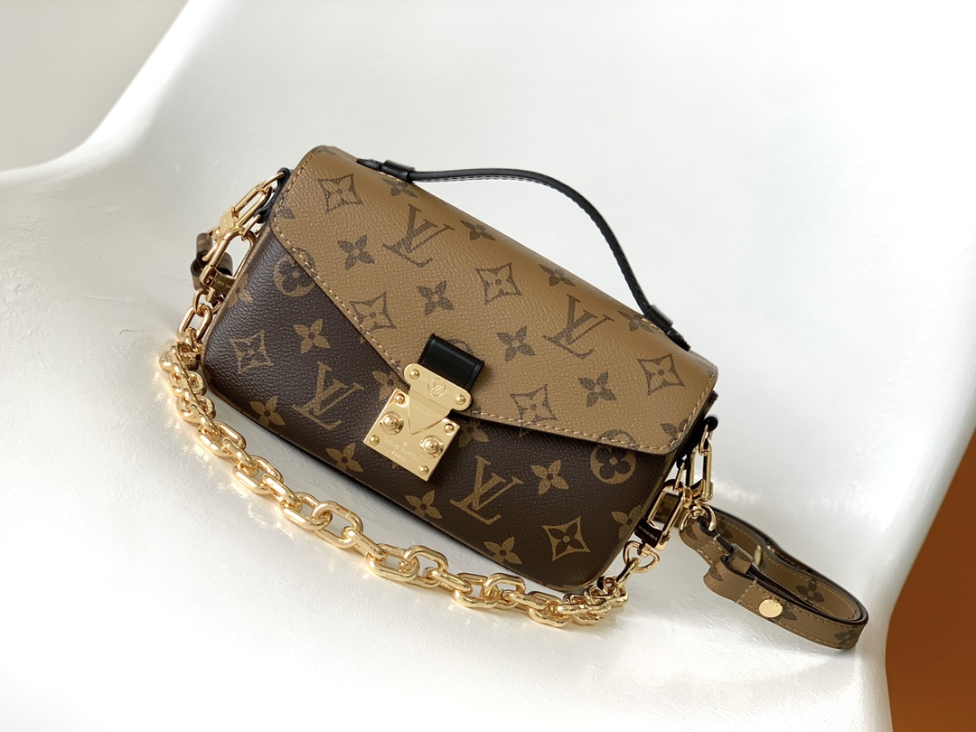 Louis Vuitton Bolsos de mano Bolsos de mensajero Amarillo Pulido Monogram Canvas Lona Fashion M46279