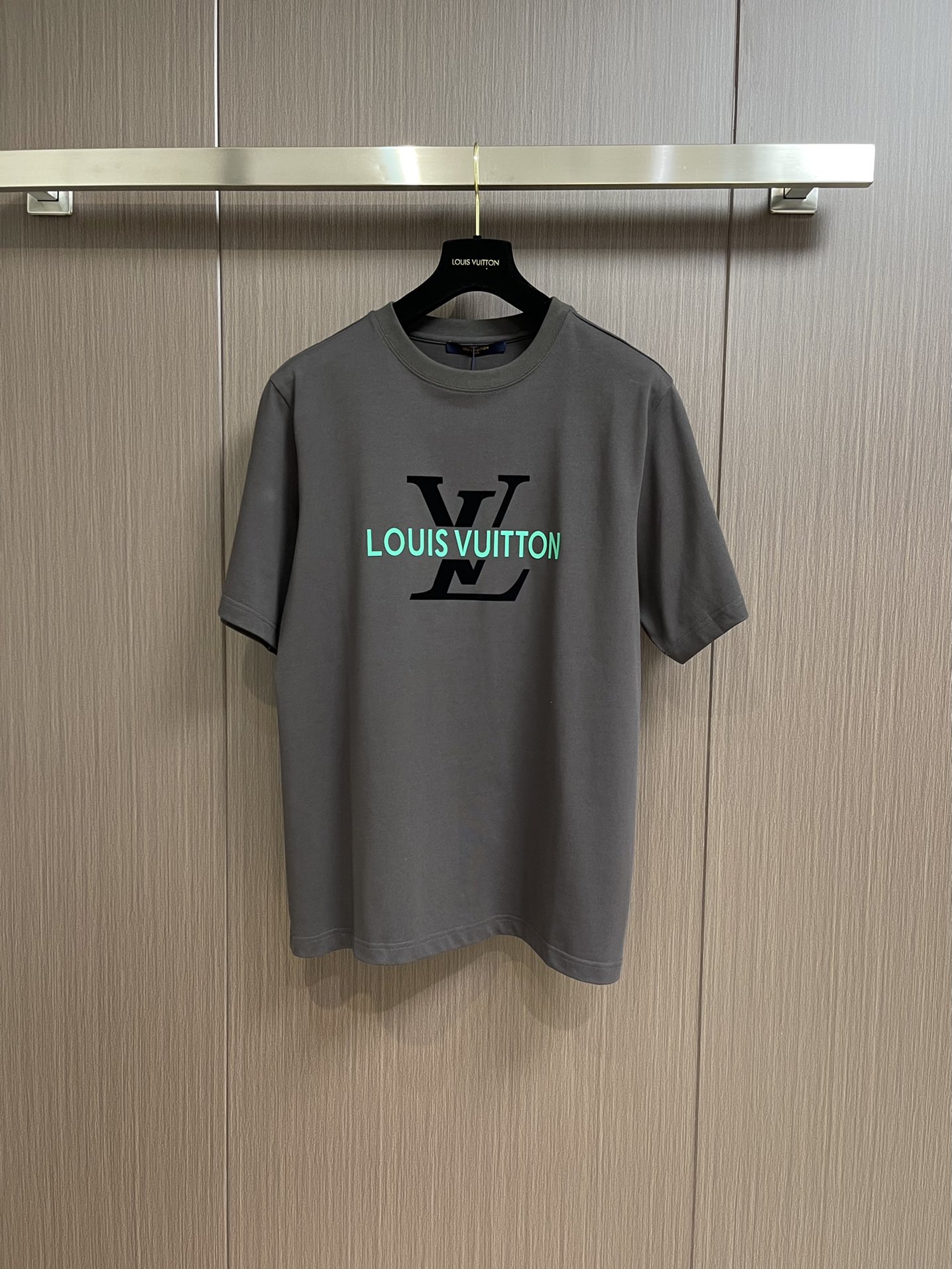 Louis Vuitton Clothing T-Shirt Printing Unisex Cotton Knitted Knitting Spring/Summer Collection Fashion Short Sleeve