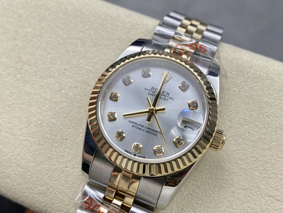 SK Factory 女款 劳力士Rolex 日志型31mm 自動機械式腕時計