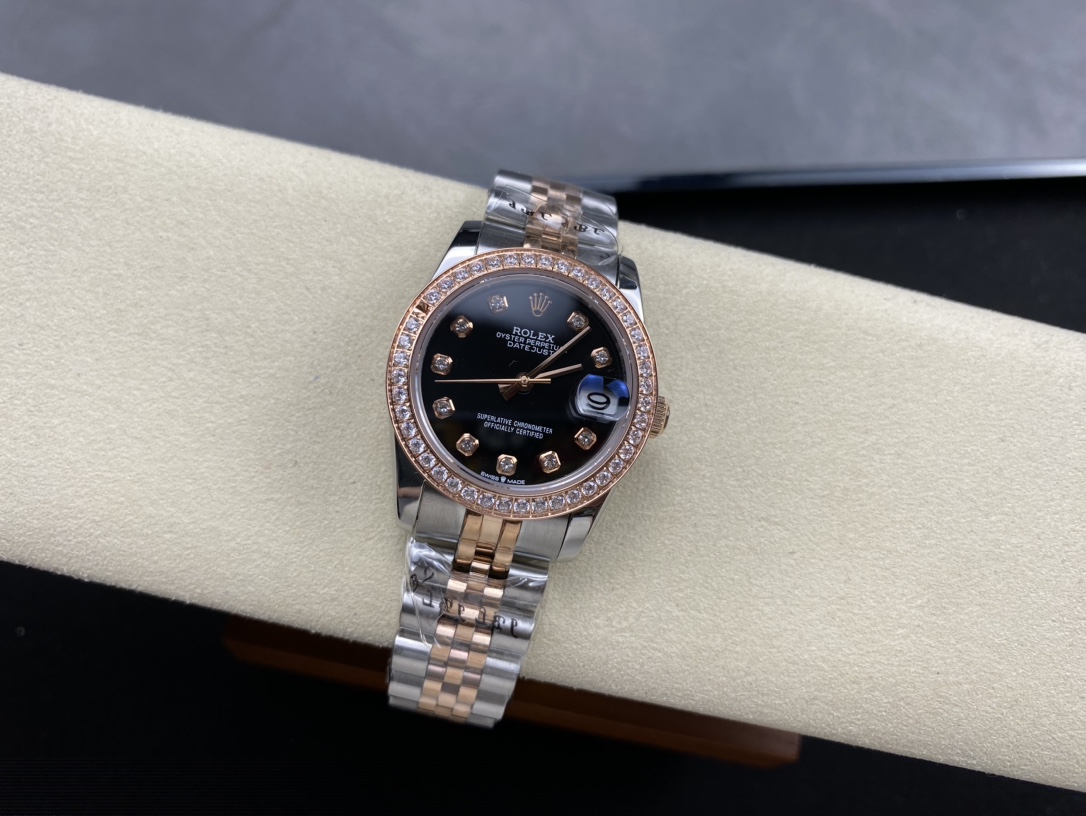 SK Factory レディース 労力士Rolex 日志型31mm 自動機械式腕時計