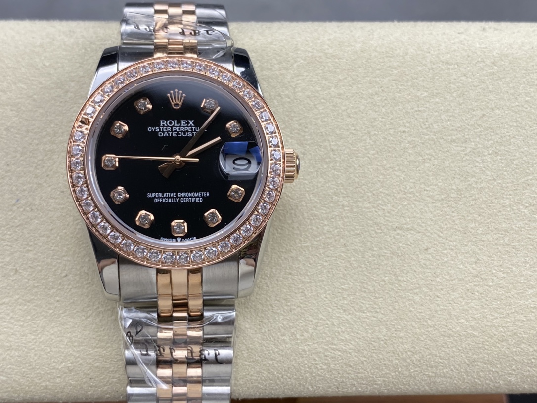 SK Factory レディース 労力士Rolex 日志型31mm 自動機械式腕時計