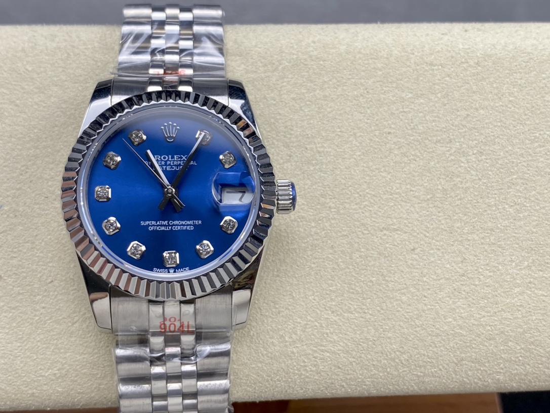 SK Factory 女款 劳力士Rolex 単历 日志型31mm 自動巻き腕時計