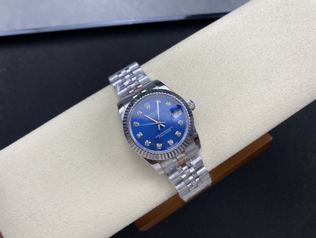 SK Factory 女款 劳力士Rolex 単历 日志型31mm 自動巻き腕時計