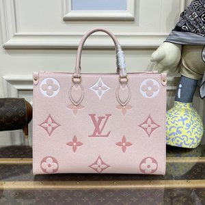 Louis Vuitton LV Onthego Bags Handbags Top Sale
 Pink Empreinte​ M46542