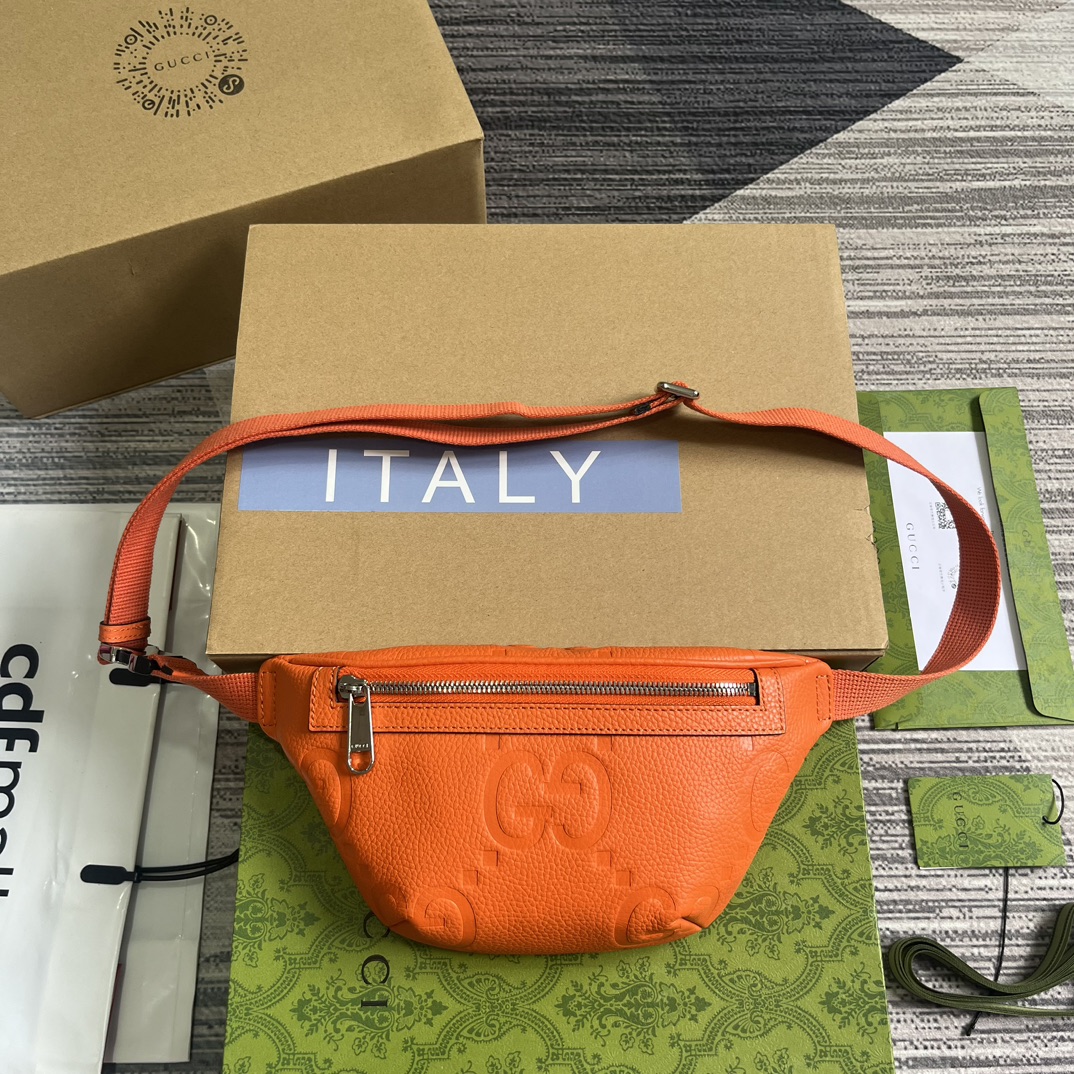 Gucci Belt Bags & Fanny Packs Orange Cotton Spring/Summer Collection