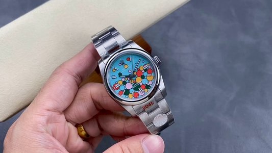 Rolex Oyster Perpetual Date Watch Designer Fashion Replica Blue Casual Automatic Mechanical Movement