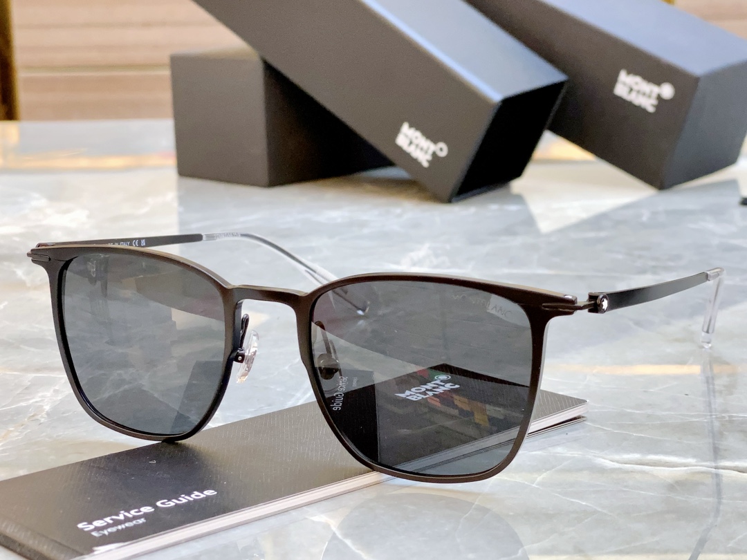 ，【MONT BLAN*】万宝*龙新款钛架太阳架，MODEL:MB0232O，SIZE:53口21-145