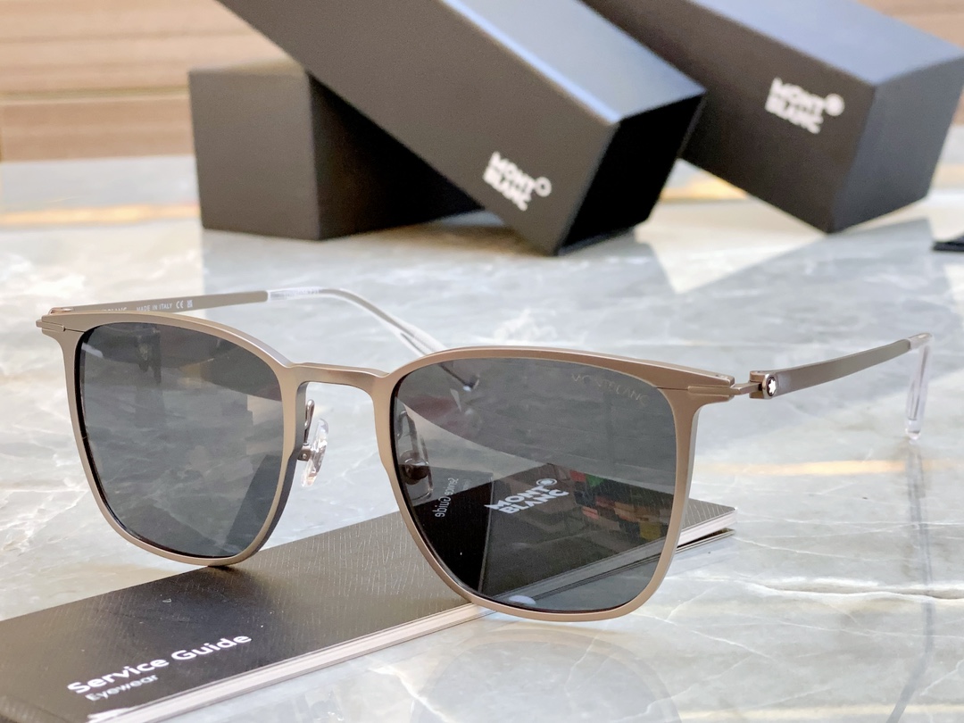 ，【MONT BLAN*】万宝*龙新款钛架太阳架，MODEL:MB0232O，SIZE:53口21-145