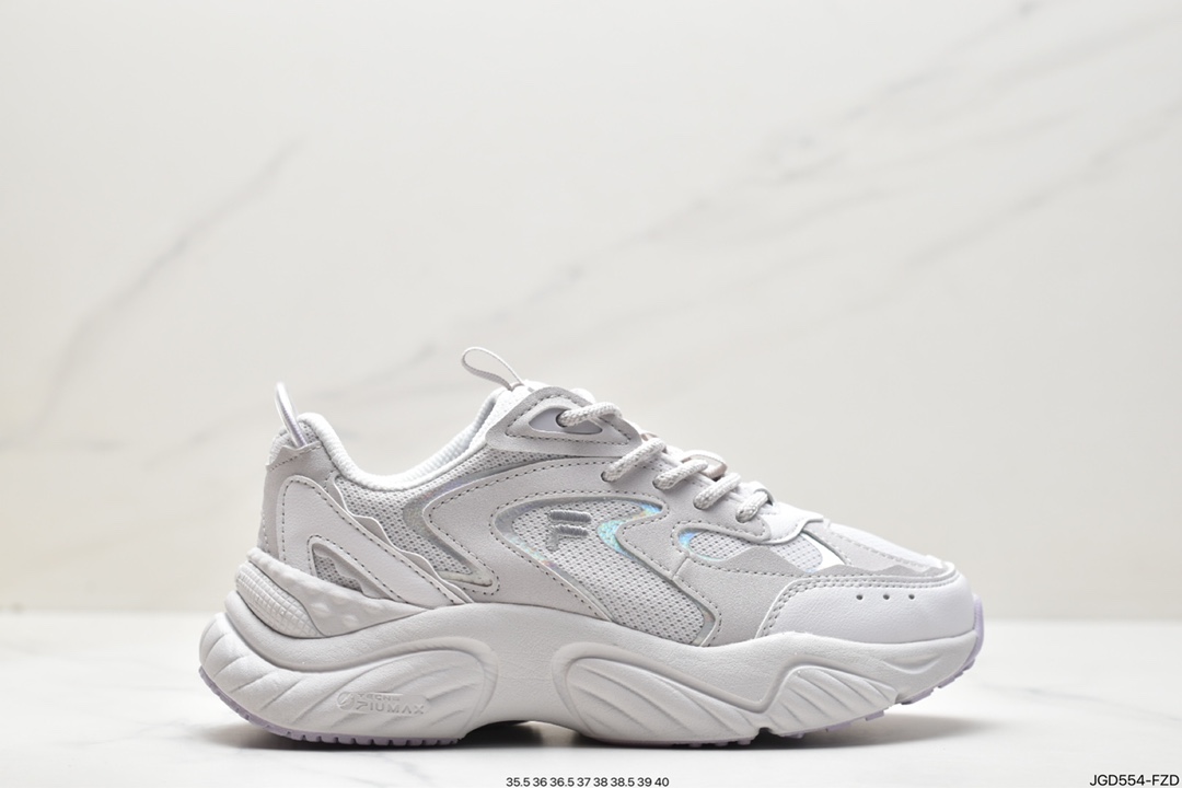 FILA FUSION trendy brand CONCH DX women's shoes conch shoes 2023 spring new retro dad shoes T12W311111FWV