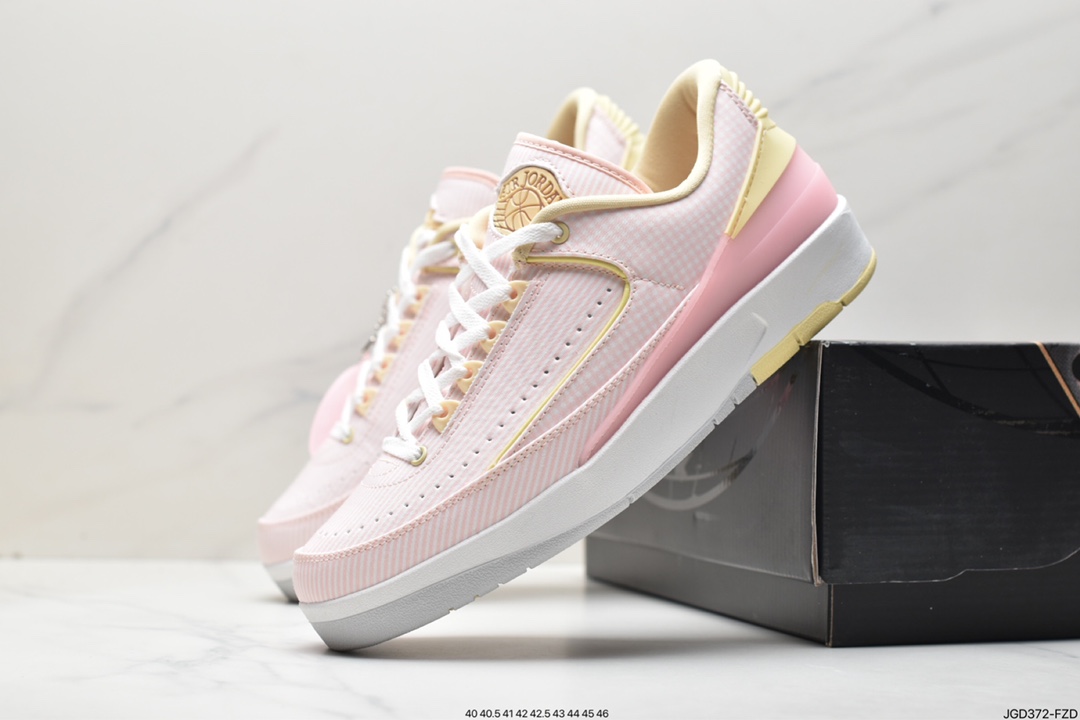 shelflife x Jordan Air Jordan 2 retro low beige white orange DX6930-600