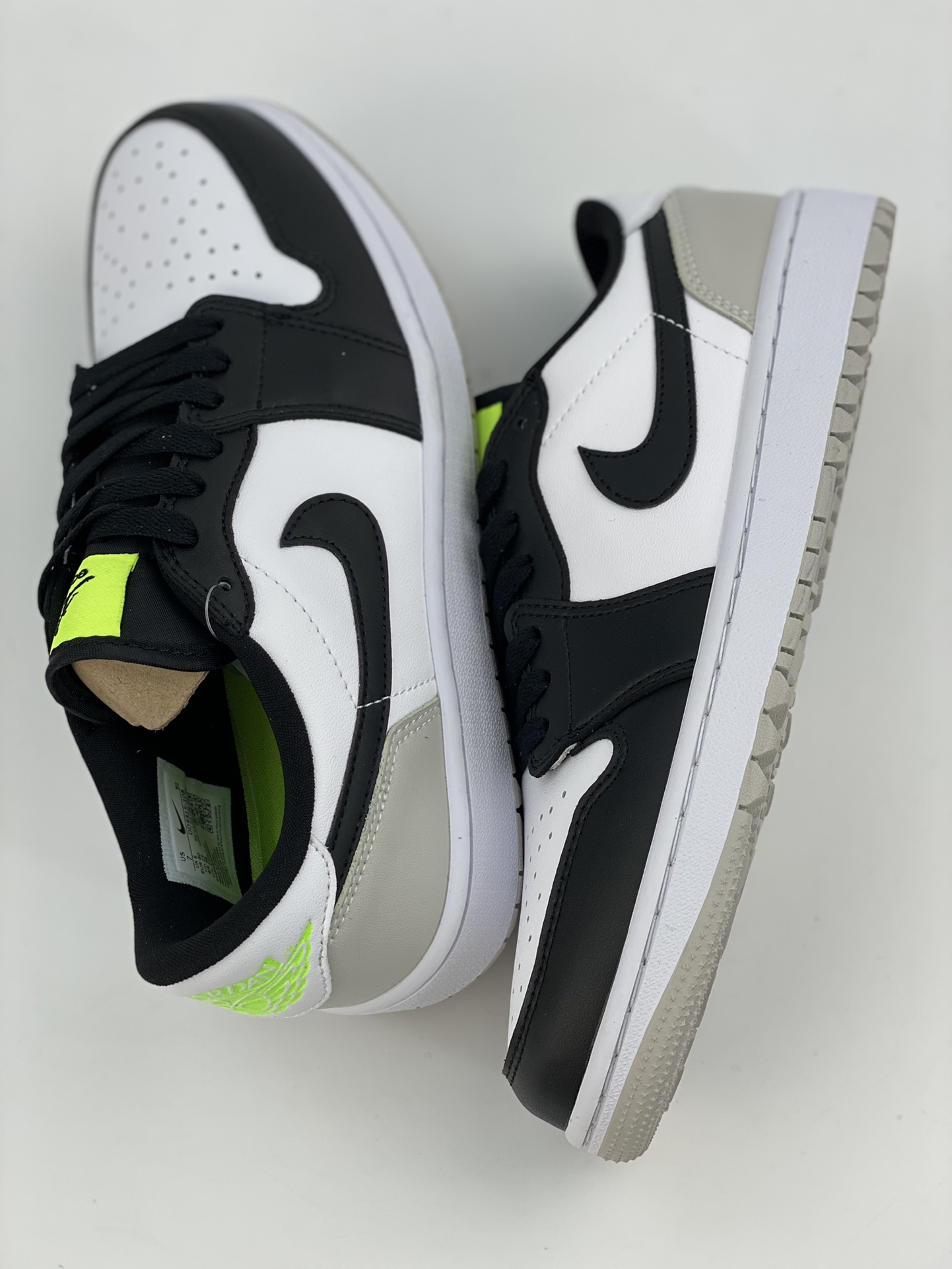 Air Jordan 1 Low White Black Toe Golf AJ1 Joe 1 Low Top Casual Shoes DD9315-108