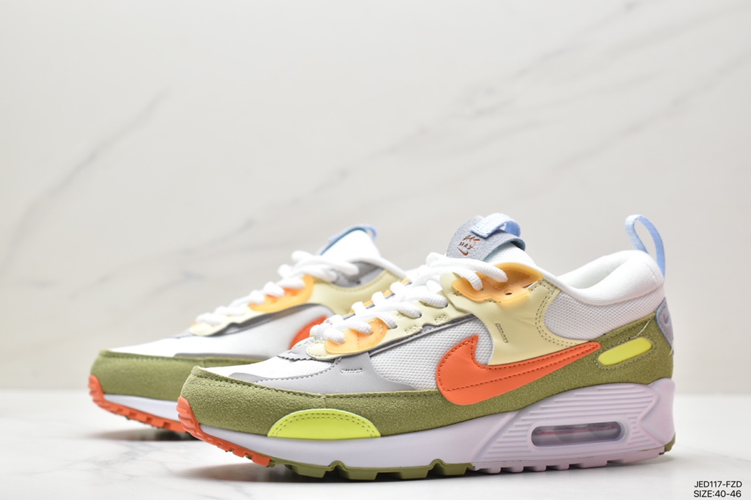 Nike Air Max 90 classic retro small cushion running shoes DM9922-102