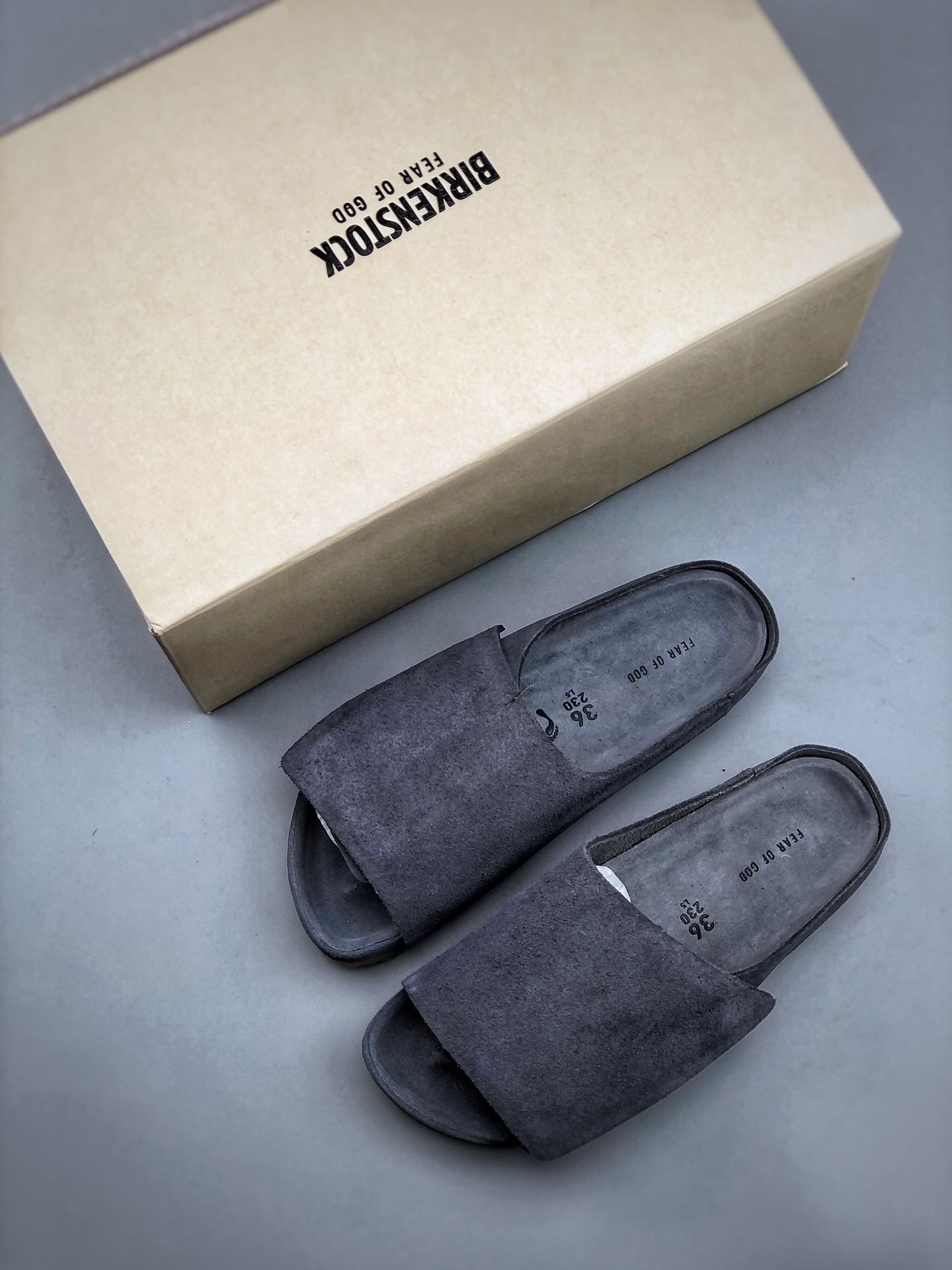 2023 SS FOG new FEAR OF GOD x Birkenstock joint Velcro slippers are here